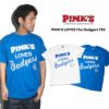 ピンクスホットドッグスPINK’SHOTDOGS半袖Tシャツピンクスラブズドジャーズ