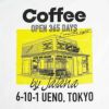 ウエノレジャークラブUENOLEISURECLUBCoffeebyJalanachariT半袖Tシャツ