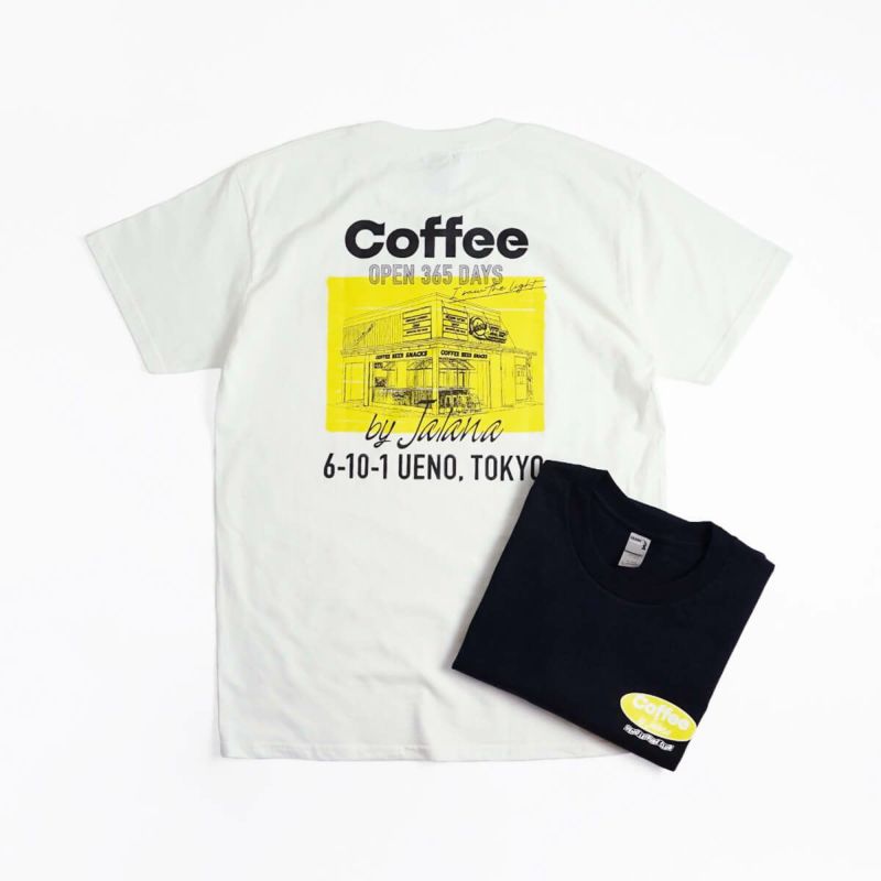 ウエノレジャークラブUENOLEISURECLUBCoffeebyJalanachariT半袖Tシャツ