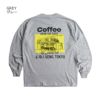 ウエノレジャークラブUENOLEISURECLUBCoffeebyJalanachariT長袖Tシャツ（メンズレディースユニセックスM-XXLギルダンGILDANロンT)