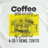 ウエノレジャークラブUENOLEISURECLUBCoffeebyJalanachariT長袖Tシャツ（メンズレディースユニセックスM-XXLギルダンGILDANロンT)