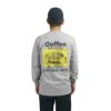 ウエノレジャークラブUENOLEISURECLUBCoffeebyJalanachariT長袖Tシャツ（メンズレディースユニセックスM-XXLギルダンGILDANロンT)