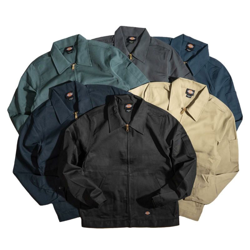 ディッキーズDickies#JT75アンラインドアイゼンハワージャケット(メンズS-XXLスイングトップ作業着作業服）