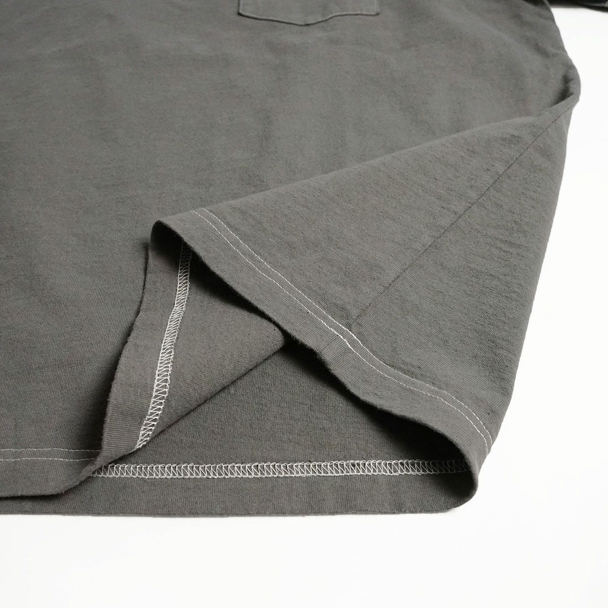 ベイサイドBAYSIDEJalana別注7オンス半袖バインダーネックポケットTシャツユニオンメイドオーバーダイ(メンズM-XXXL後染めアメリカ製米国製ポケT)