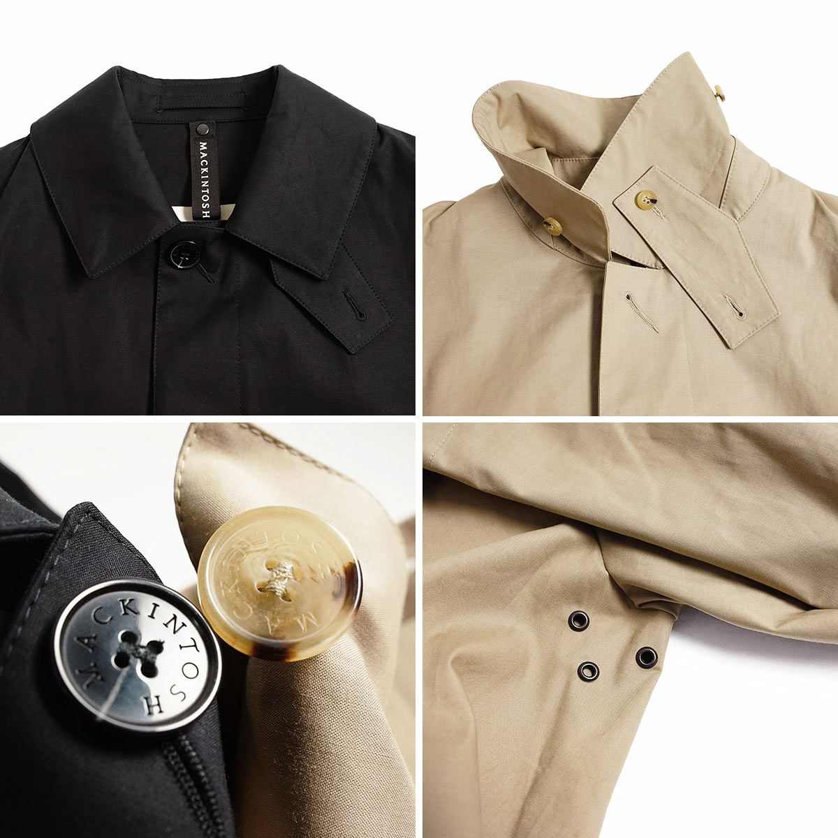 マッキントッシュMACKINTOSHケンブリッジ(メンズ38-44レインテックステンカラーコートダヌーン日本未発売本国モデルイギリス製)