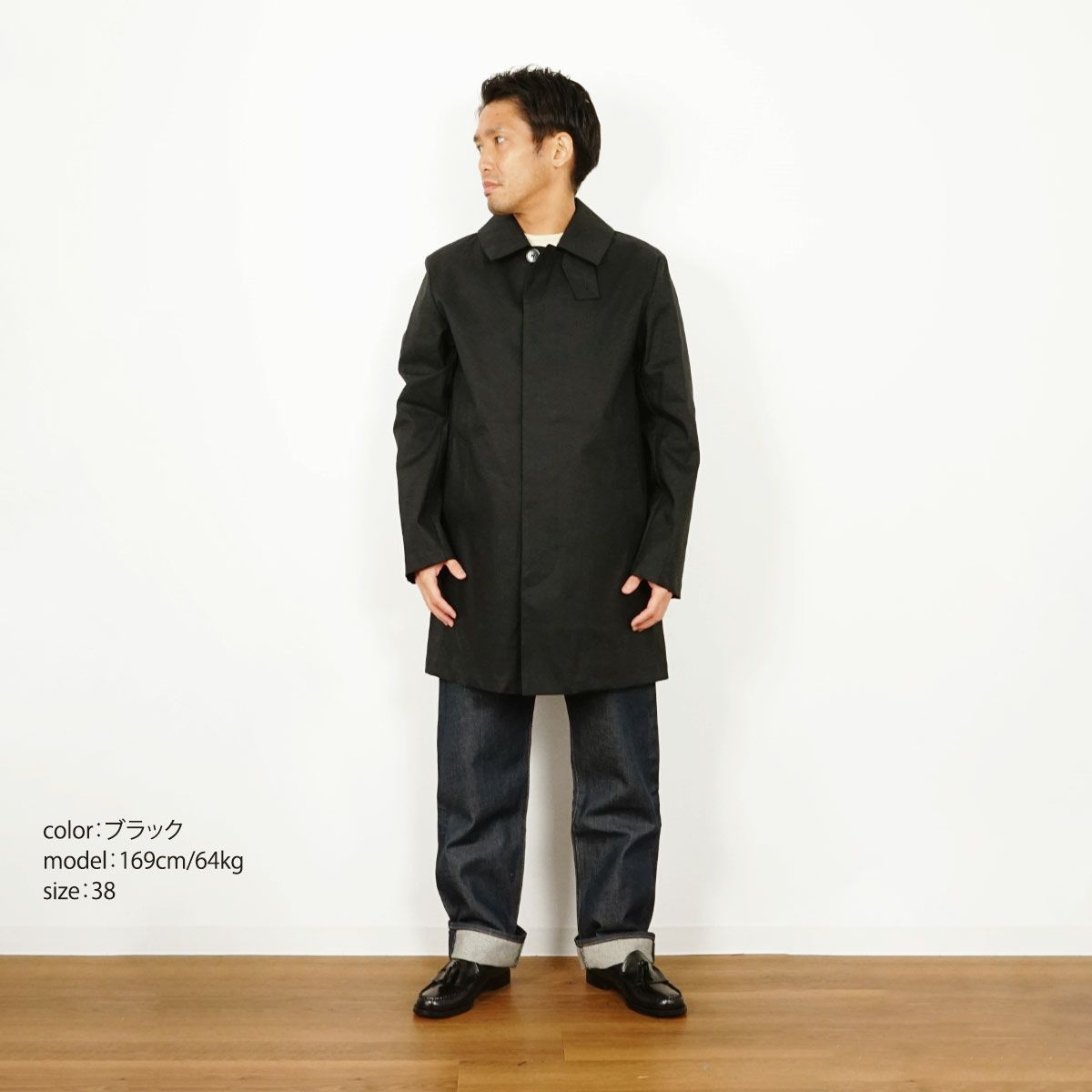 マッキントッシュMACKINTOSHケンブリッジ(メンズ38-44レインテックステンカラーコートダヌーン日本未発売本国モデルイギリス製)