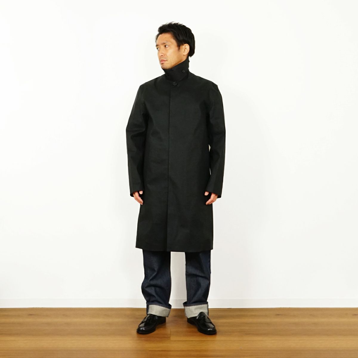 マッキントッシュMACKINTOSHオックスフォード(メンズ36-44ゴム引きステンカラーコートダンケルド日本未発売本国モデルイギリス製)