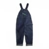 キーKEYデニムビブオーバーオール（273-41メンズ30-46インチ作業服作業着つなぎ12オンス）