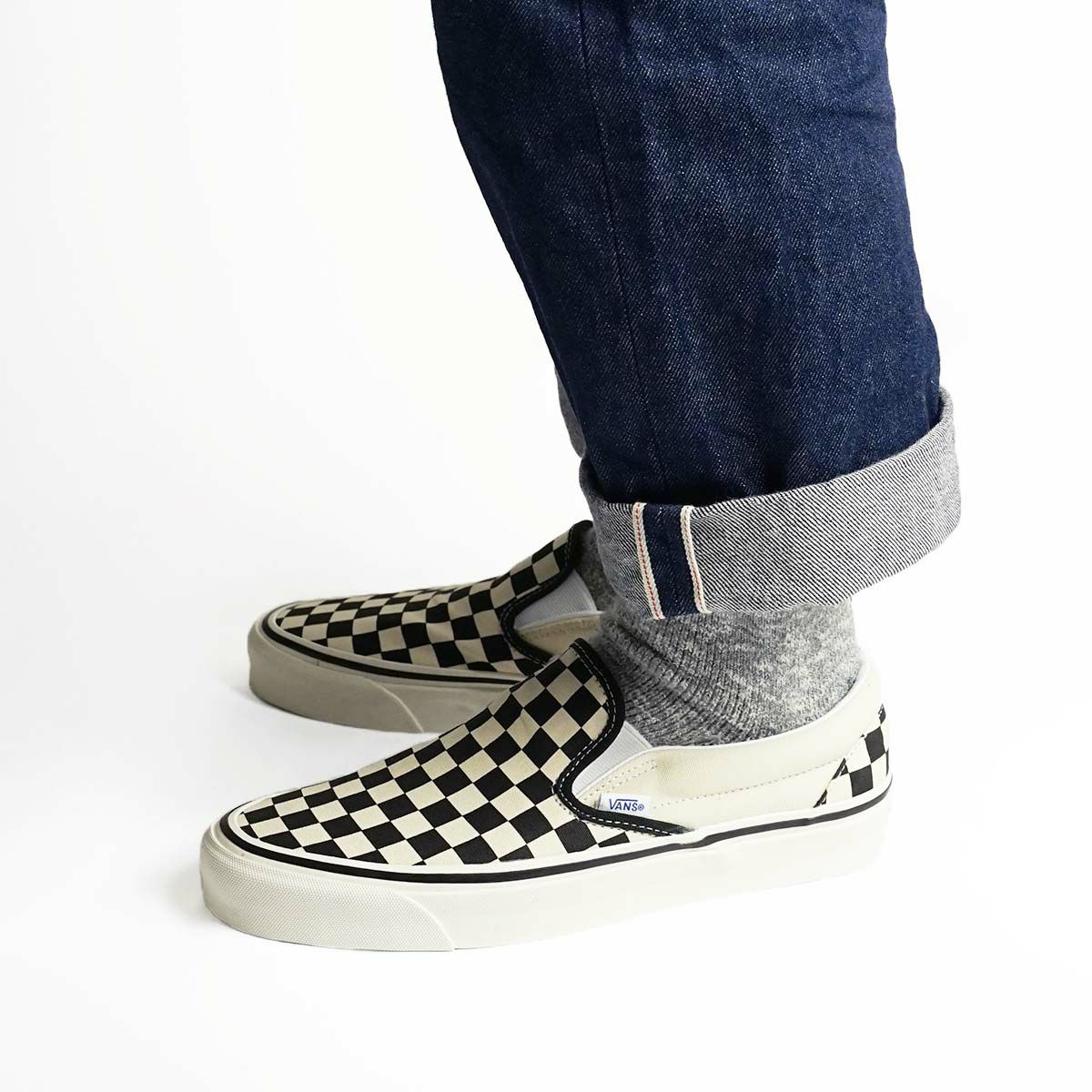 バンズVANS米国規格アナハイムファクトリーコレクションクラッシックスリッポン98DX