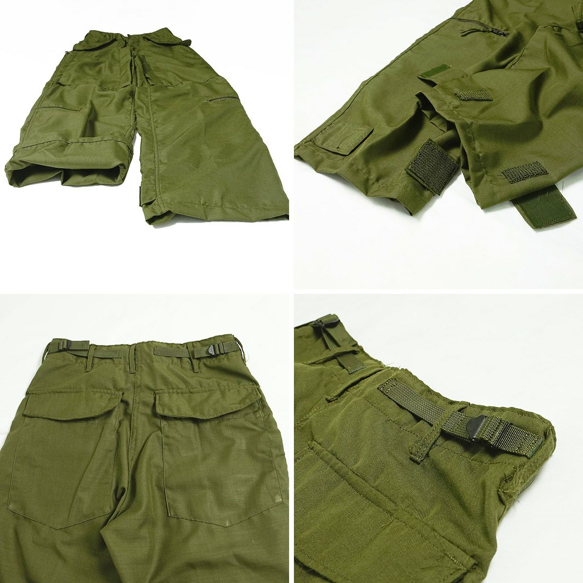 71～72年U.S.ARMYノーメックスヘリクルーパンツオリーブXS-Long
