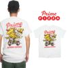 プライムピザPrimePIZZA半袖Tシャツバイシクル