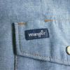 ラングラーWrangler70136MW長袖ウエスタンワークシャツシャンブレー