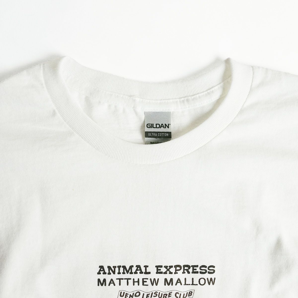 ウエノレジャークラブUENOLEISURECLUBマシューマローポップアップアニマルエクスプレス限定半袖Tシャツ