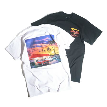 IN-N-OUT BURGER  インアンドアウトバーガー　企業Tシャツ　XL