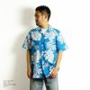 ロバートJクランシーRJC半袖アロハシャツ#102C-600ハワイ製(ROBERTJ.CLANCYアメリカ製米国製コットン開襟）