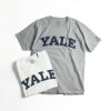 YALEオフィシャルロゴTシャツチャンピオンボディ（メンズS-XXLChampionカレッジTシャツイエール大学海外買い付け）