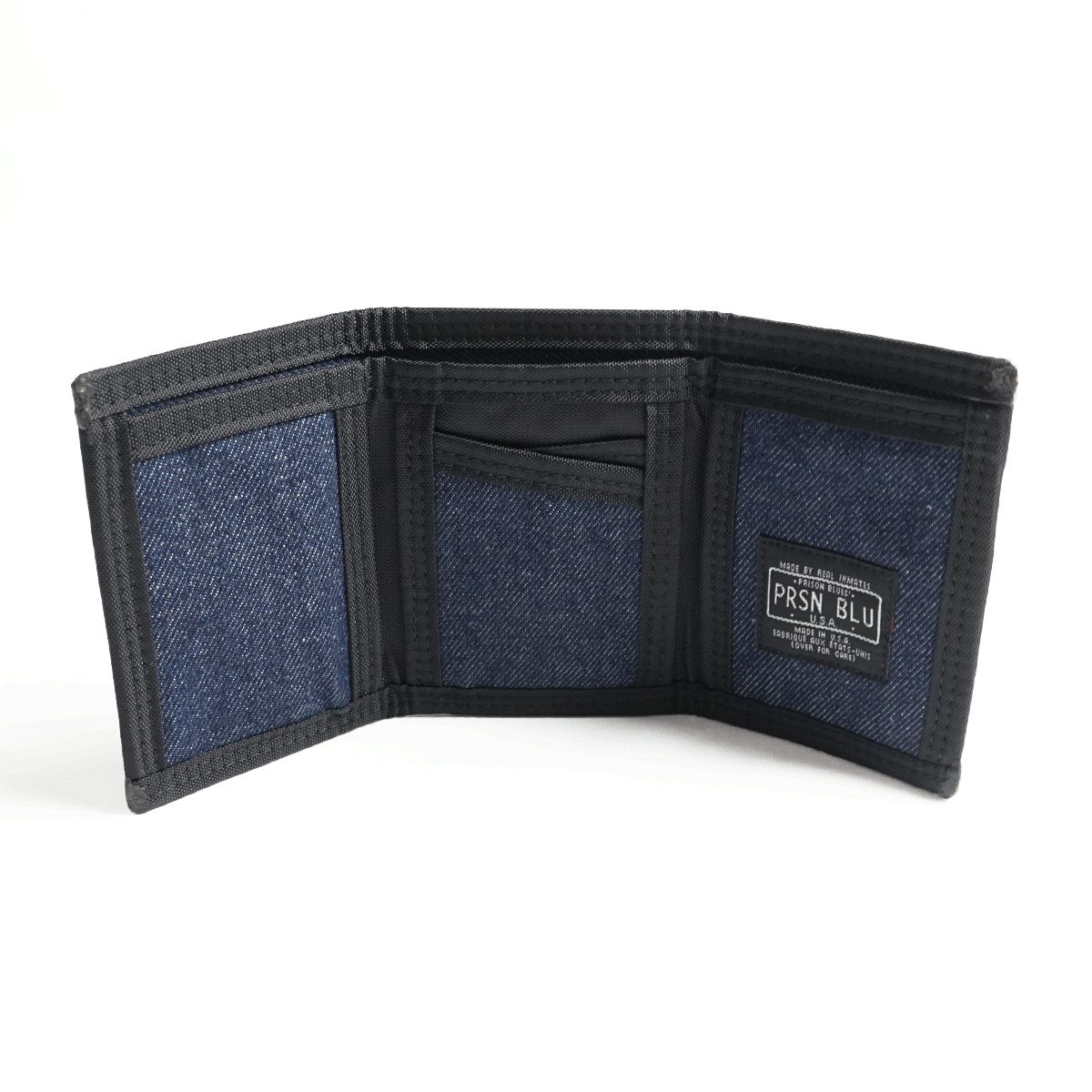 プリズンブルースPRISONBLUESトライフォールドウォレット