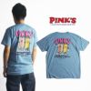 ピンクスホットドッグスPINKSHOTDOGS半袖Tシャツホットドッグスフロントプリント