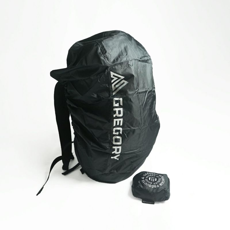 グレゴリーGREGORYレインカバー30Lオブシディアンブラック
