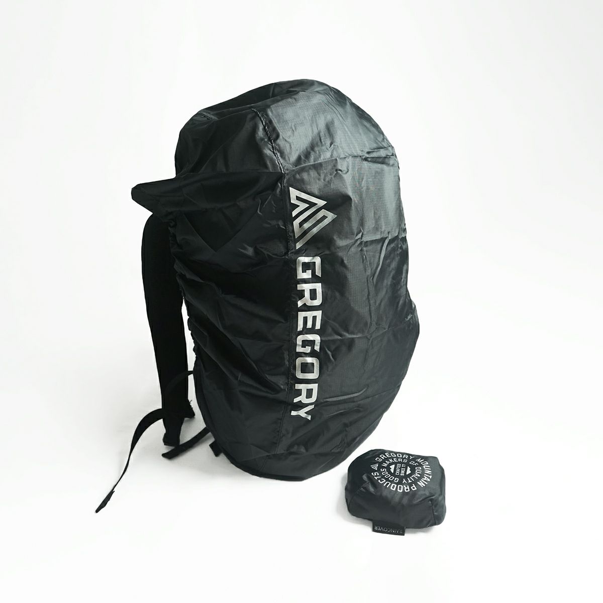 グレゴリーGREGORYレインカバー30Lオブシディアンブラック