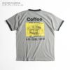 ウエノレジャークラブUENOLEISURECLUBCoffeebyJalanachariT半袖リンガーTシャツ（メンズレディースユニセックスS-XXL)