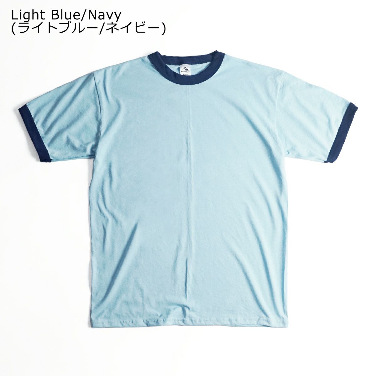 オーガスタスポーツウエアAUGUSTASPORTSWEAR710半袖リンガーTシャツ(メンズS-XXL4.8オンス無地)
