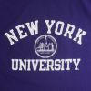 NEWYORKUNIVERSITYオフィシャルロゴTシャツチャンピオンボディ（メンズS-XXLChampionカレッジTシャツNYUニューヨーク大学海外買い付け）