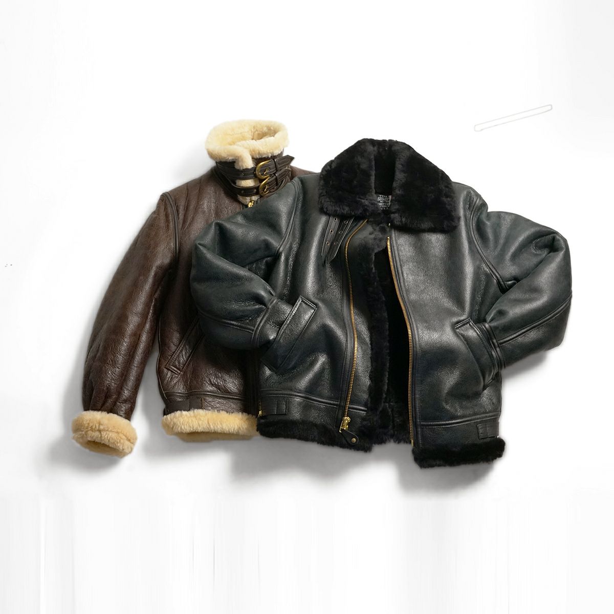 ショット SCHOTT 257S B-3 シープスキン ボマージャケット BIG SIZE 