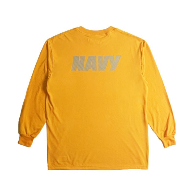 ソフィSOFFE米海軍NAVY公式PT長袖Tシャツ968MN(メンズMLXLXXL米軍フィジカルトレーニングロンTアメリカ製米国製)