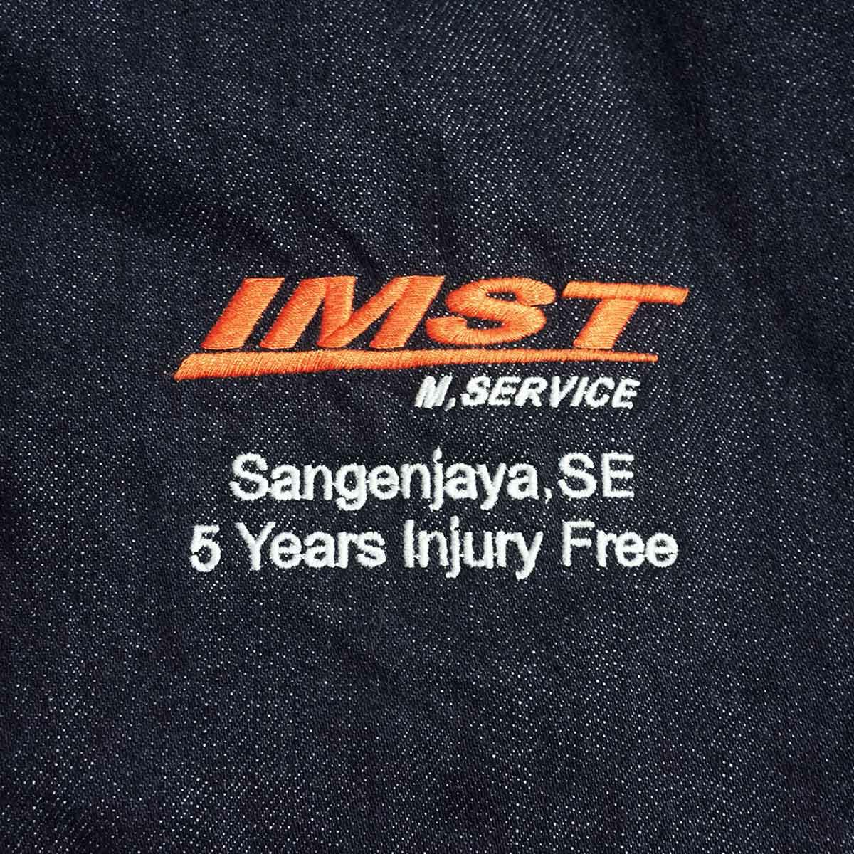 インプレストアIMPRESTOREモーティシアデニムジップパーカ