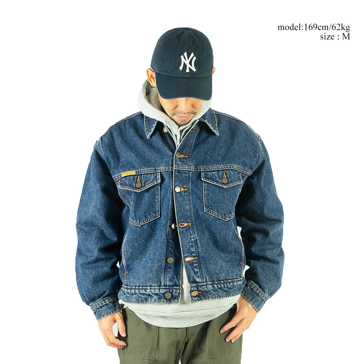 プリズンブルースPRISONBLUESデニムウエスタンジャケットオリジナルユーズドウォッシュオールドスクールブルー