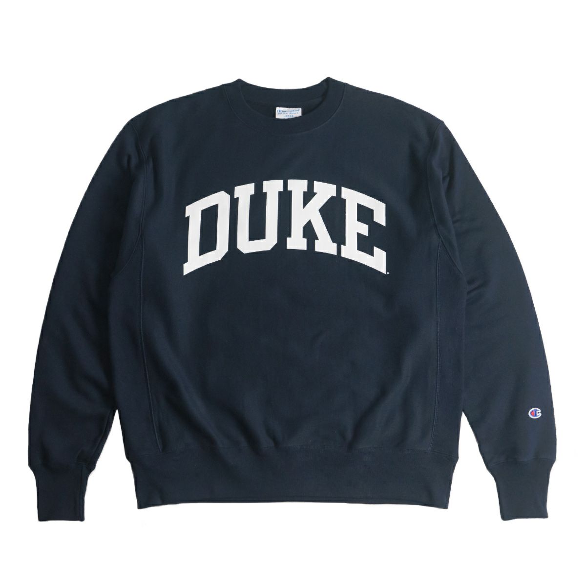 DUKE UNIVERSITY オフィシャル クルーネック カレッジスウェット 