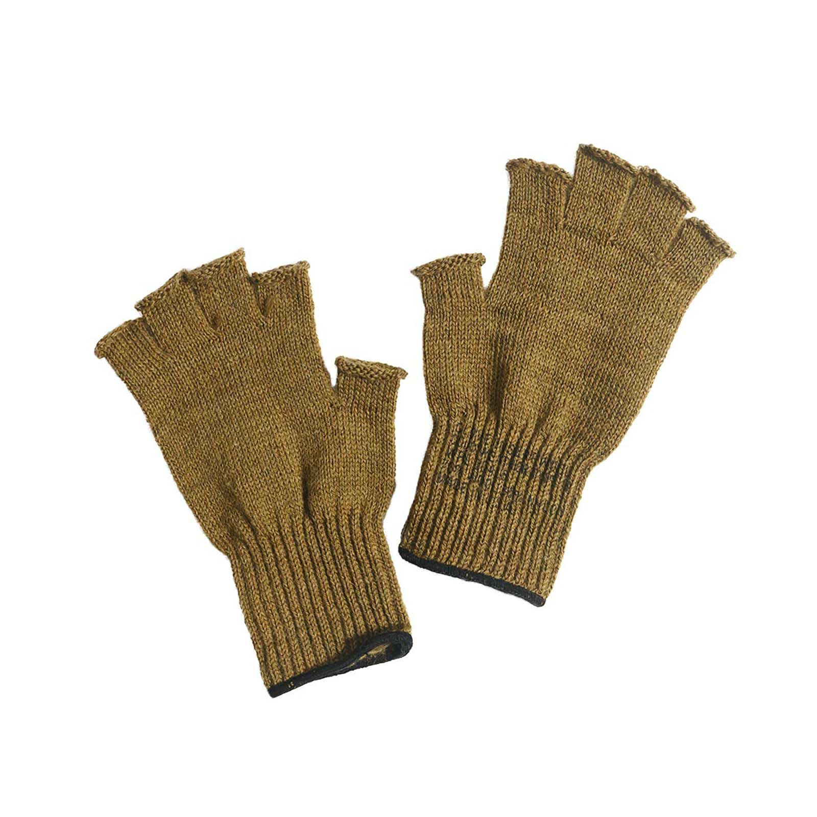 ロスコROTHCOG.I.フィンガーレスウールグローブ（フリーサイズウール手袋軍手指なしスマホ対応ミリタリーアメリカ製米国製）