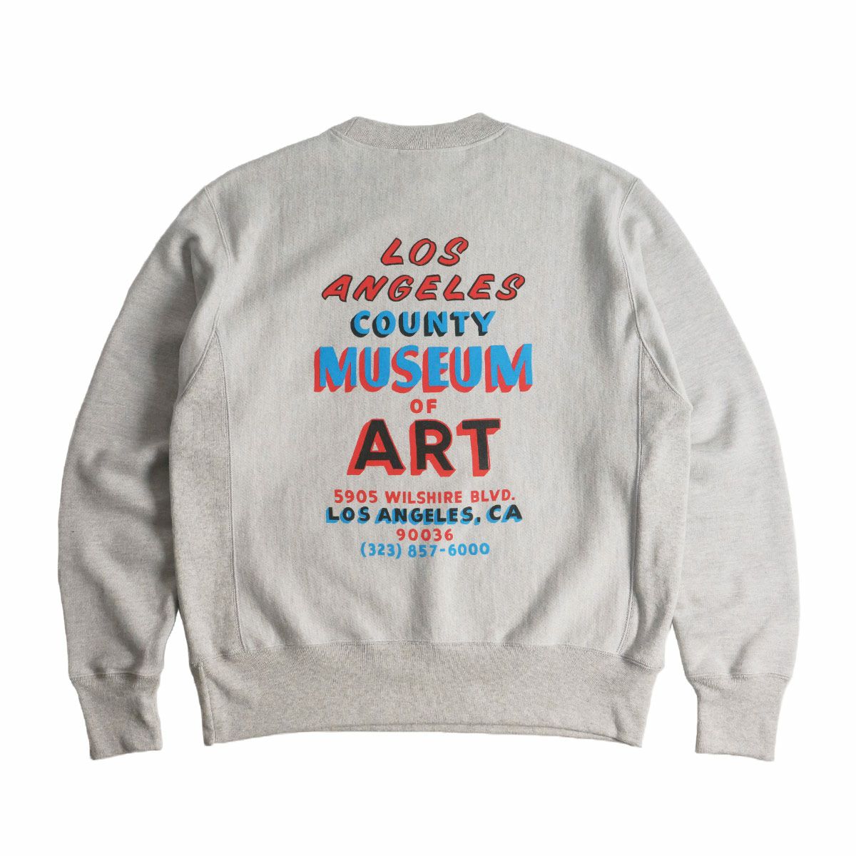 LACMAロサンゼルスカウンティ―美術館LACMAハンドペイントサインチャンピオンリバースウィーブ