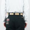 ジャラーナJalanaハーマンオークレザーベルト#874(メンズ32-40革ベルトヌメ革30mm幅ナローベルト)