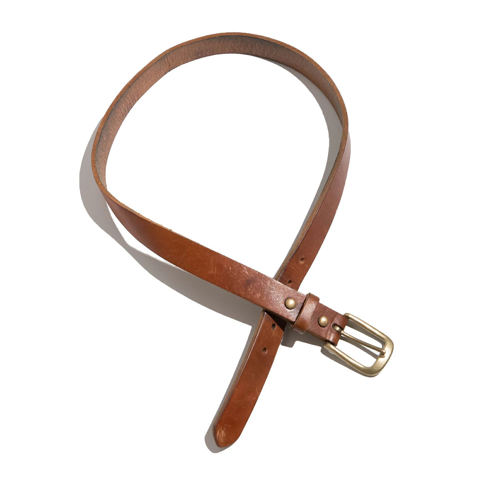 ジャラーナJalanaハーマンオークレザーベルト#874ビッグサイズ大きいサイズ(メンズ42-46革ベルトヌメ革30mm幅ナローベルト)