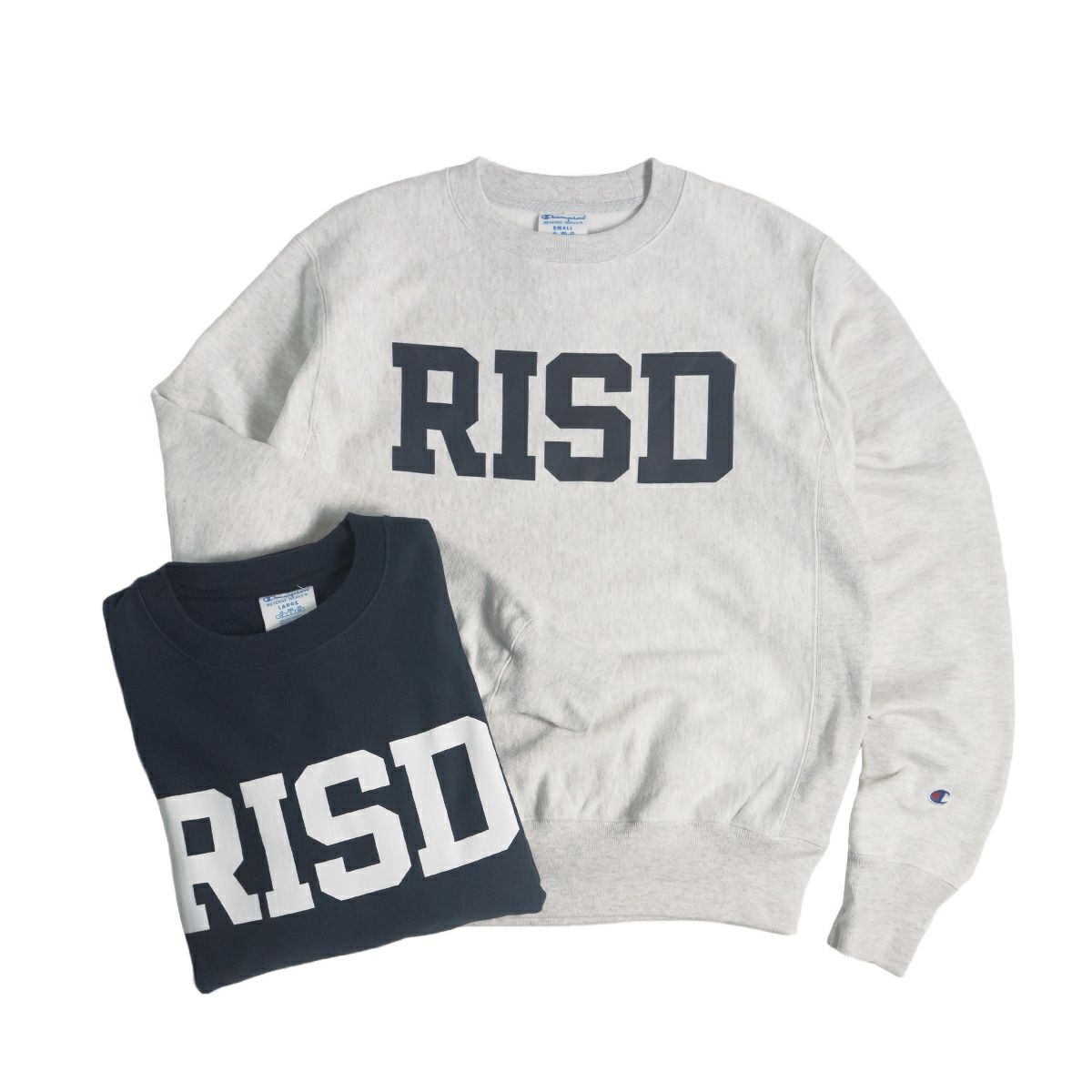 リズディ RISD オフィシャル クルーネック カレッジスウェット 