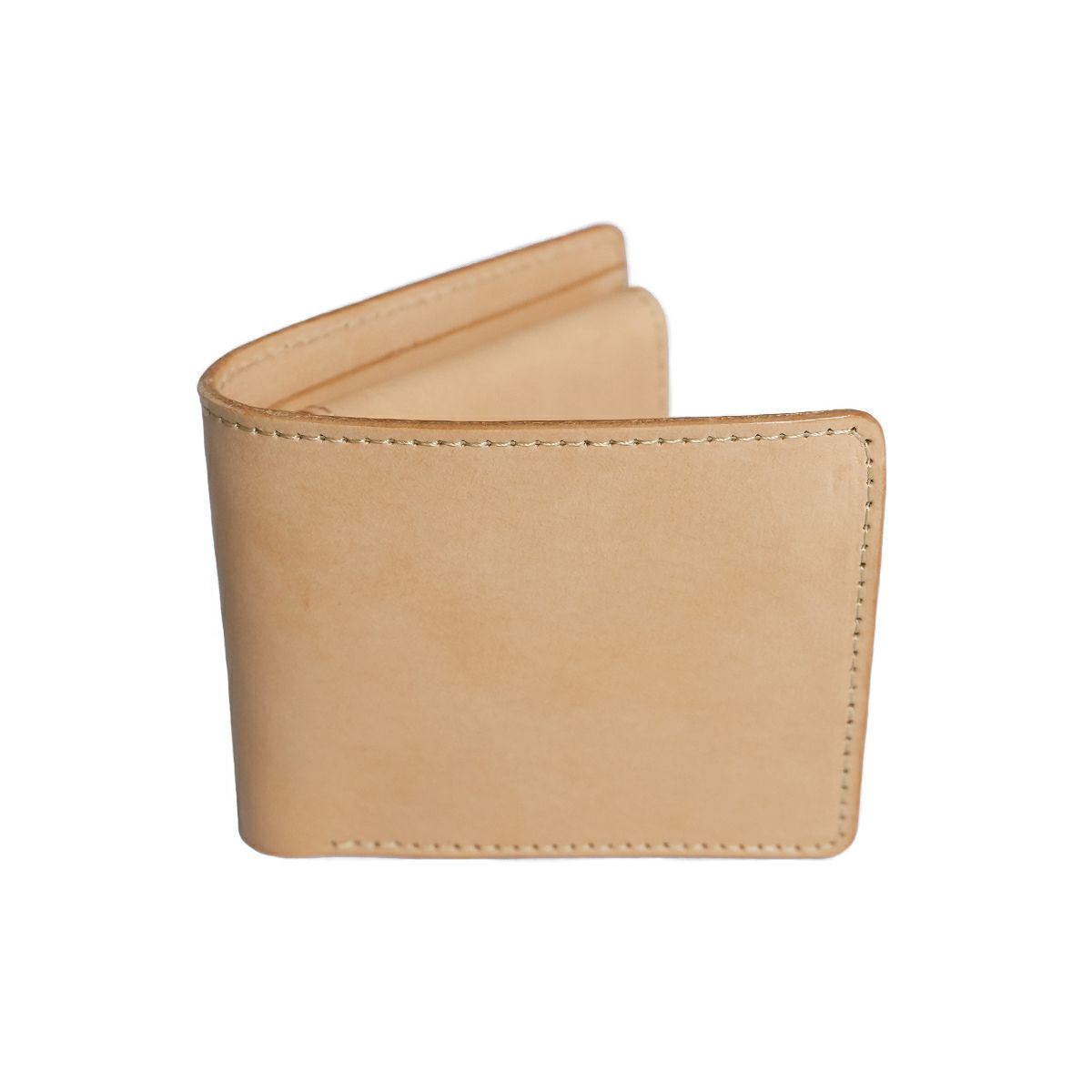 ジャラーナJalanaハーマンオークレザーウォレット(メンズ革財布ヌメ革二つ折り小銭入れ)