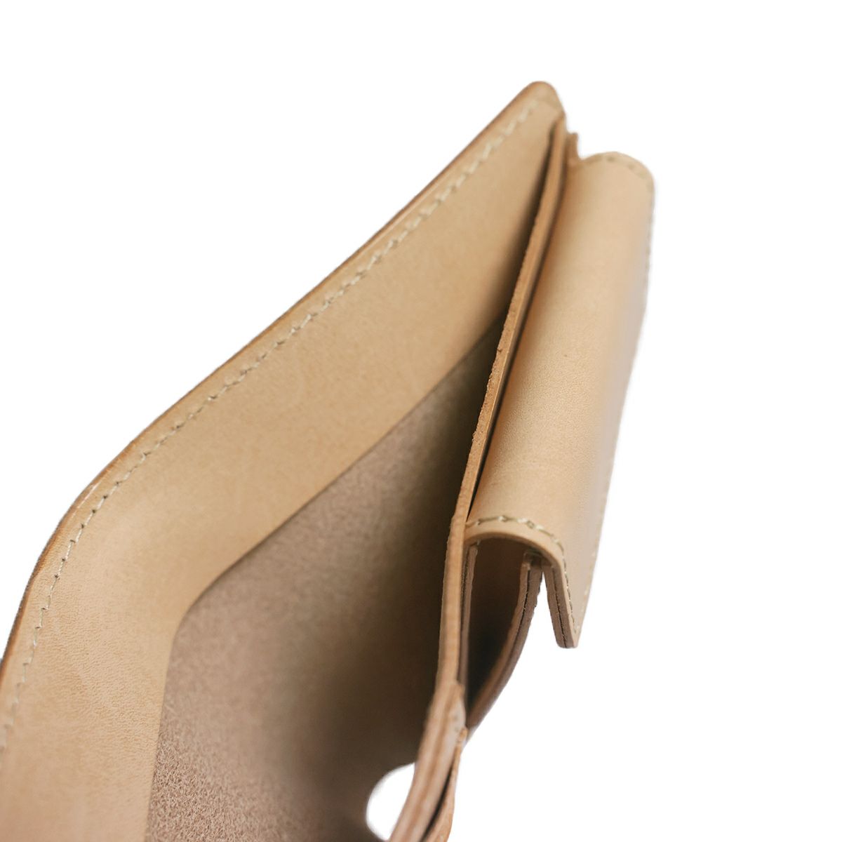 ジャラーナJalanaハーマンオークレザーウォレット(メンズ革財布ヌメ革二つ折り小銭入れ)