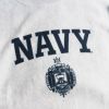 USNAISSUE米海軍兵学校オフィシャルクルーネックカレッジスウェットチャンピオンリバースウィーブ（メンズS-XXLChampionUSNAVALACADEMY）