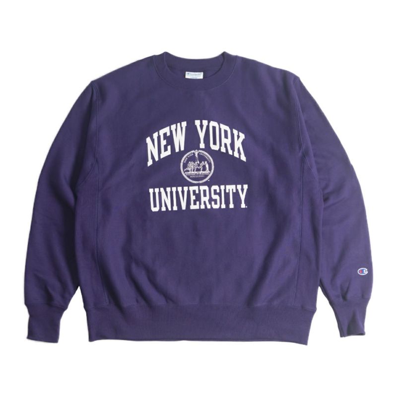 NYU NEW YORK UNIVERSITY スウェット チャンピオン-levercoffee.com