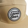 レベルビアLEVELBEERアビエイター5パネルキャップ