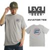 レベルビアLEVELBEER半袖Tシャツアビエイター