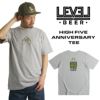 レベルビアLEVELBEER半袖Tシャツハイファイブ