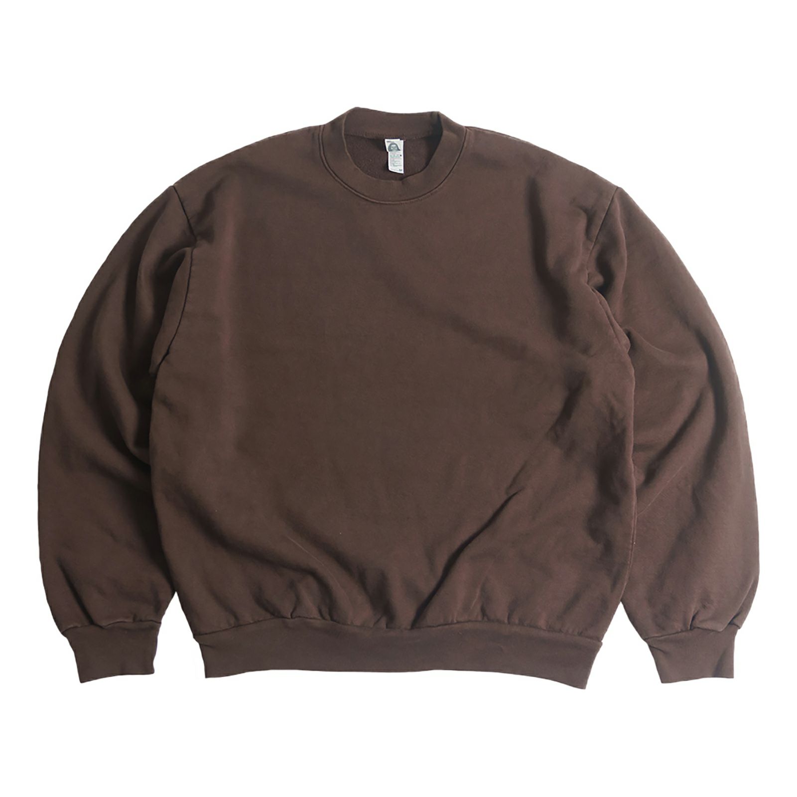 ロサンゼルスアパレルLOSANGELESAPPARELHF07GD14オンスヘビーフリースクルーネックスウェット別注オーバーダイ｜後染めアメリカ製トレーナー