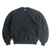ロサンゼルスアパレルLOSANGELESAPPARELHF07GD14オンスヘビーフリースクルーネックスウェット別注オーバーダイ｜後染めアメリカ製トレーナー