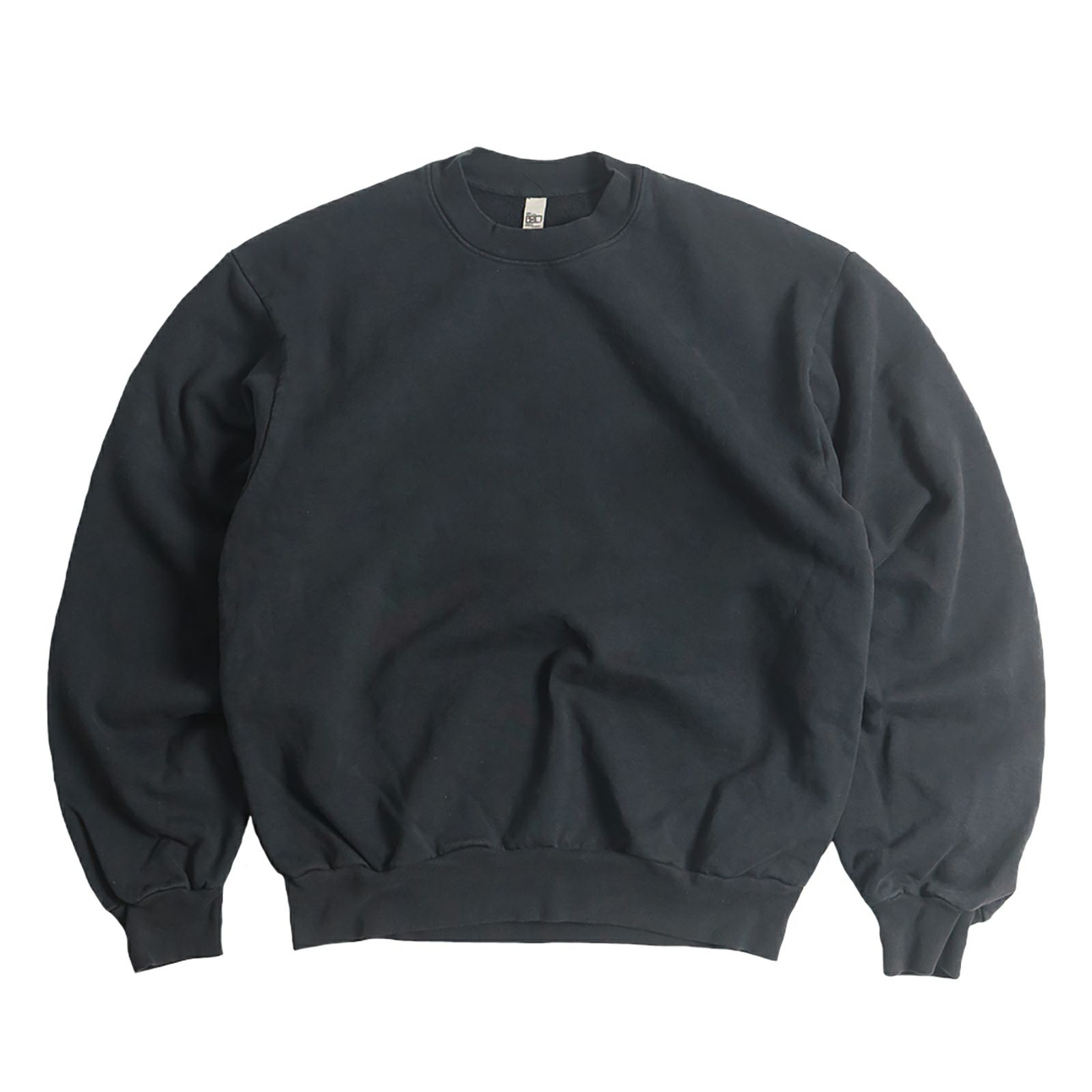 ロサンゼルスアパレルLOSANGELESAPPARELHF07GD14オンスヘビーフリースクルーネックスウェット別注オーバーダイ｜後染めアメリカ製トレーナー