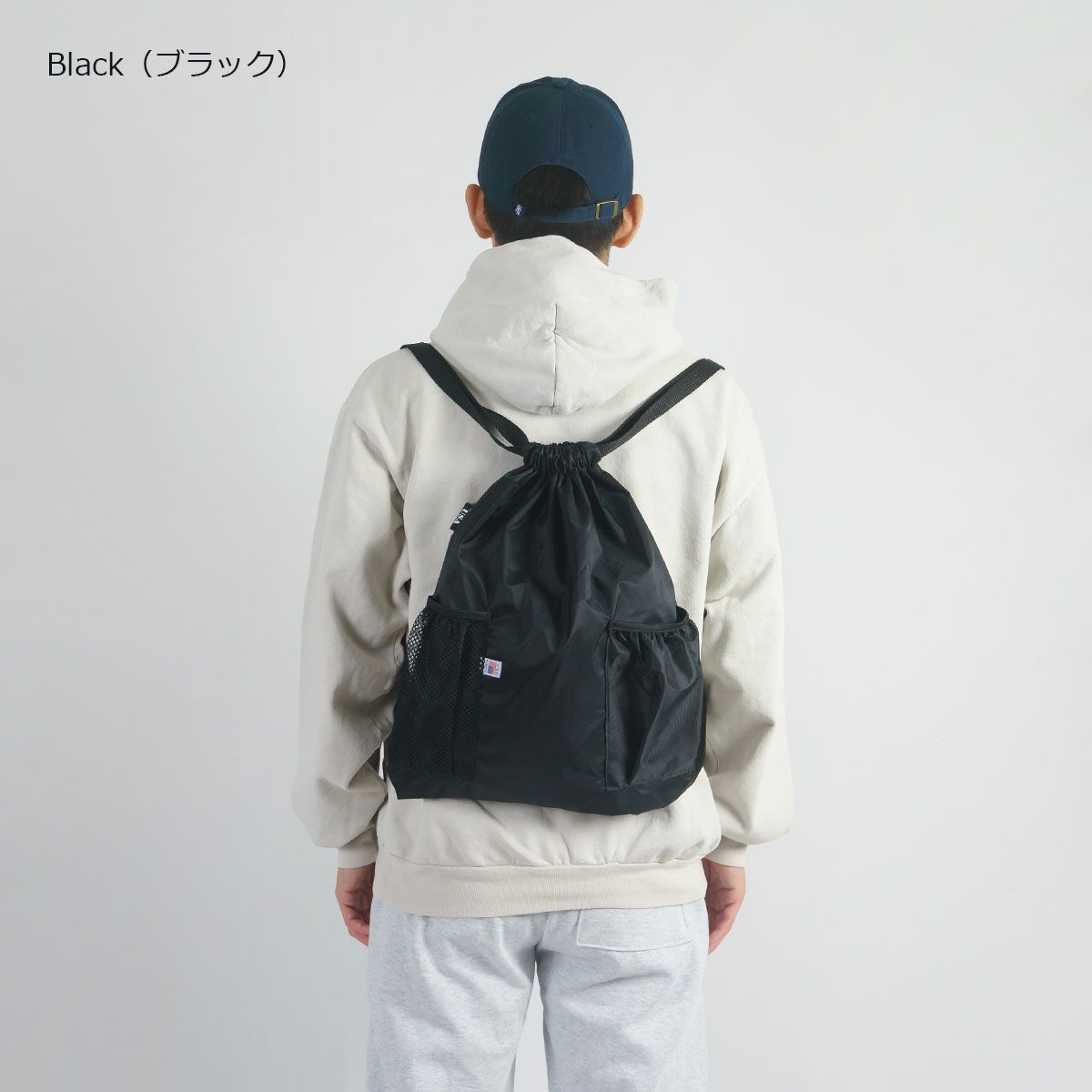 バッグスユーエスエーBAGSUSAスカイデラックスバックパック｜アメリカ製米国製ナップサックリュック巾着ポーチ約1.5L