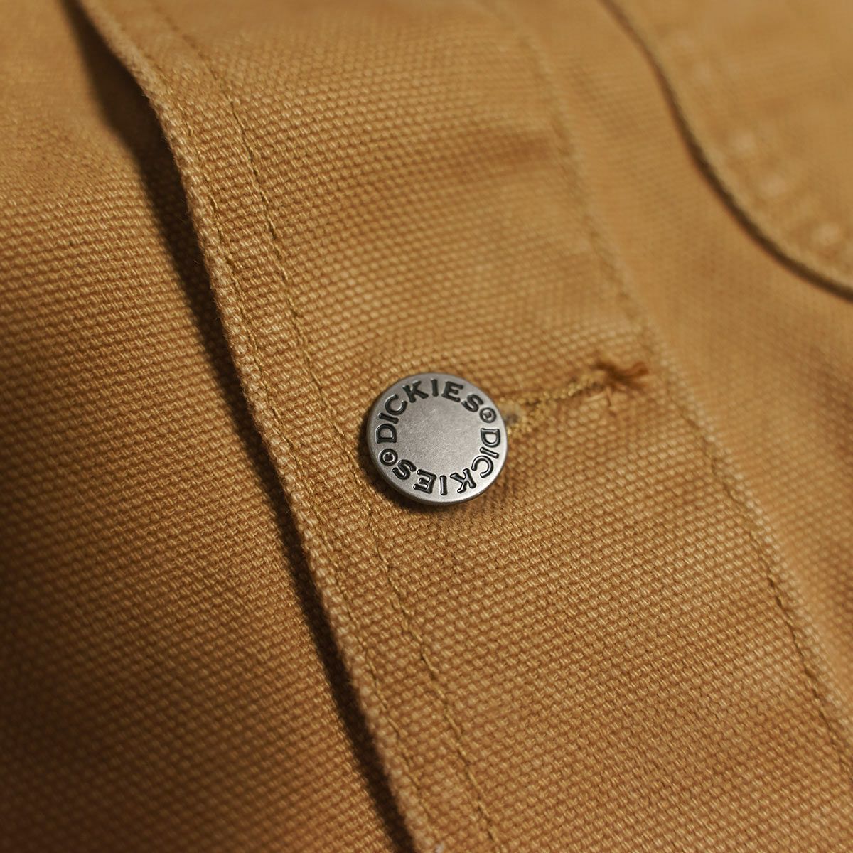 ディッキーズDickies#TCR05ストーンウォッシュドダックアンラインドチョアコート｜メンズMLXLXXLカバーオールワークジャケット一重裏地なし