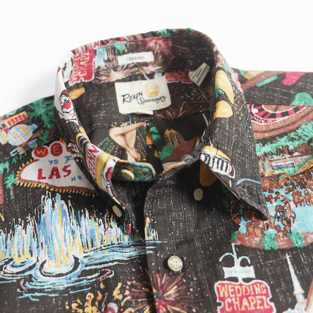 レインスプーナーREYNSPOONER半袖アロハシャツフルオープンアワナインスアイランド